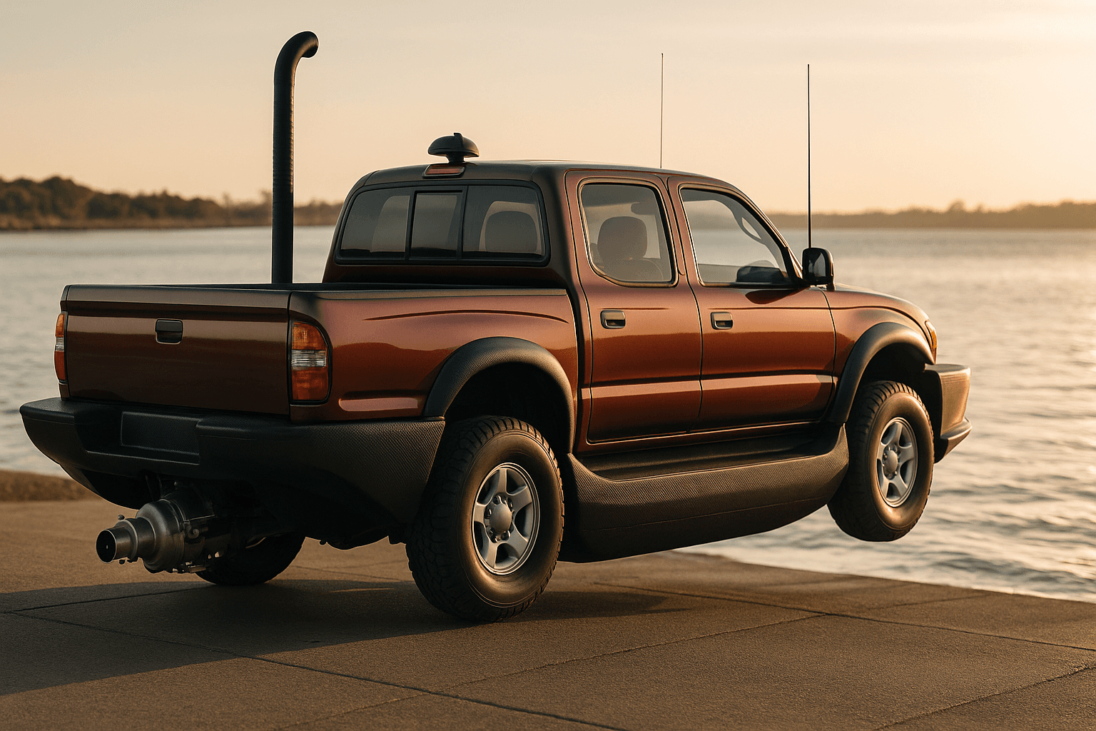 2003 Tacoma Double Cab Amphibious FEMA Concept